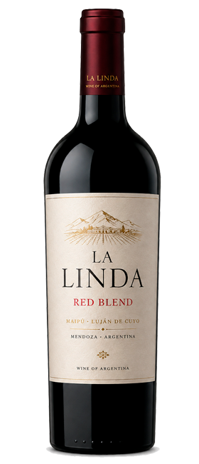 Botella de La Linda Red Blend