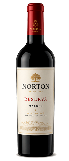 Botella de Norton Reserva Malbec