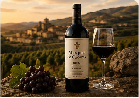 Selección de vinos tintos de Rioja